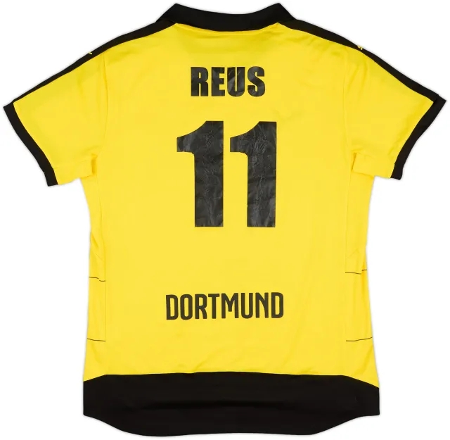 Puma Borussia Dortmund Mens SS Home Shirt 2015/16