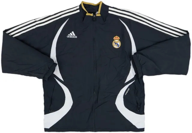 2006-07 Real Madrid adidas Track Jacket - 6/10 - (L)