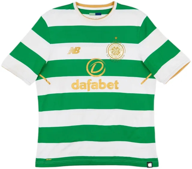NewBalance Celtic Mens SS Home Shirt 2017/18