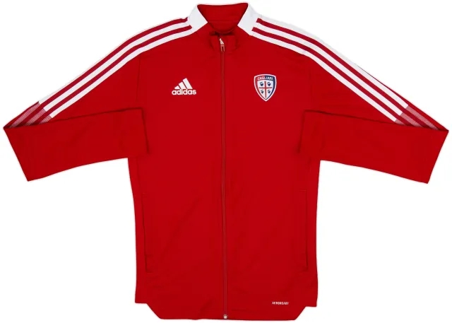 2020-21 Cagliari adidas Track Jacket - 10/10 - (XS)
