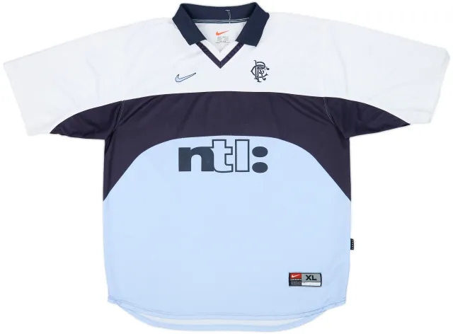 Nike Rangers Mens SS Away Shirt 1999/00