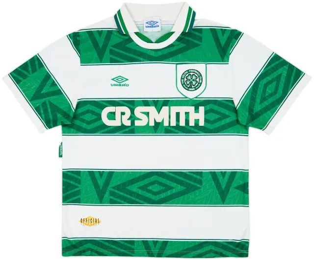 Umbro Celtic Mens SS Home Shirt 1993/95