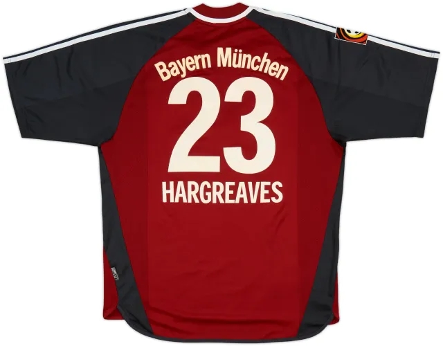 adidas Bayern Munich Mens SS Home Shirt 2001/02