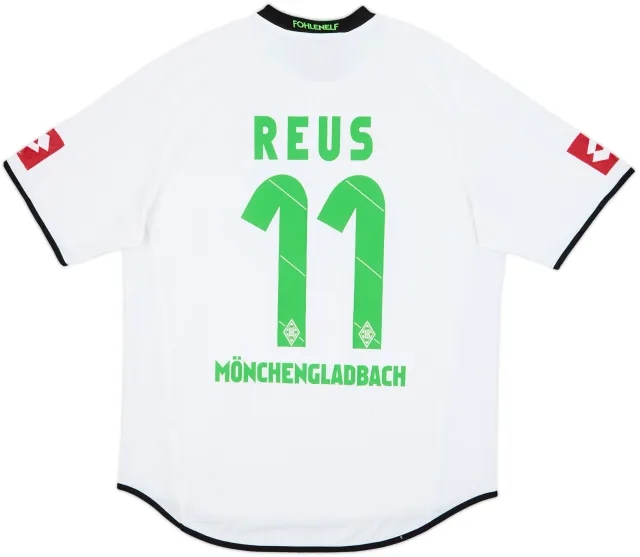 Lotto Borussia Monchengladbach Mens SS Home Shirt 2012/13