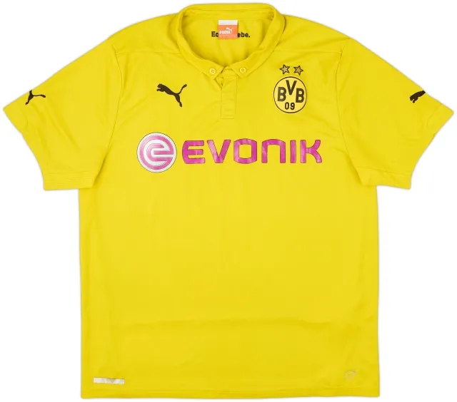 Puma Borussia Dortmund Mens SS Home Shirt 2014/15