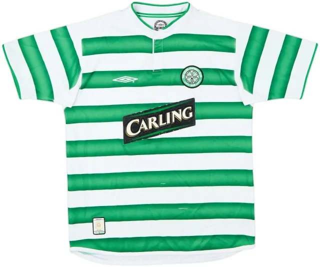 Umbro Celtic Boys SS Home Shirt 2003/04