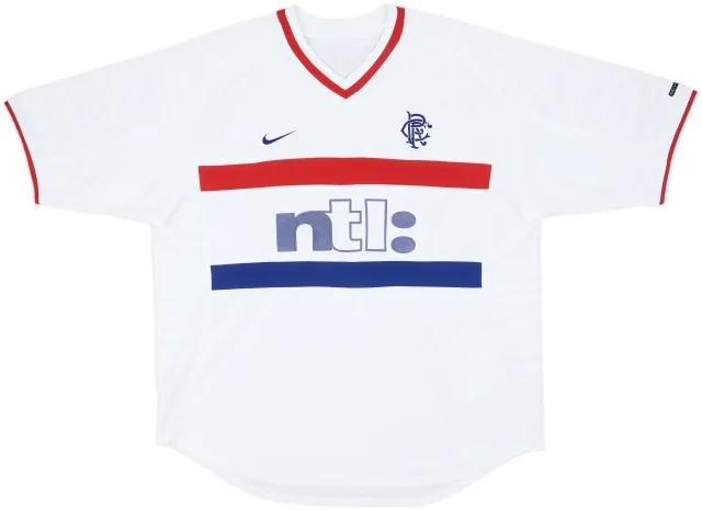 Nike Rangers Mens SS Away Shirt 2000/01