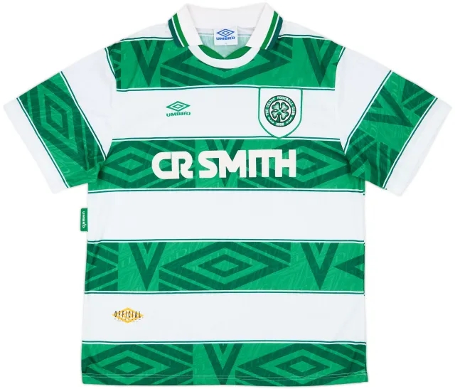 Umbro Celtic Mens SS Home Shirt 1993/95