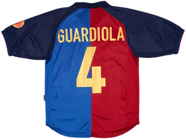 Nike Barcelona Mens SS Home Shirt 1999/00
