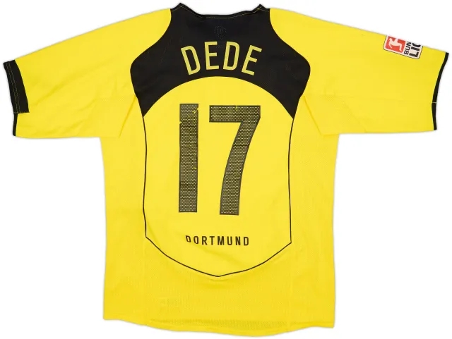 Nike Borussia Dortmund Mens SS Home Shirt 2004/05