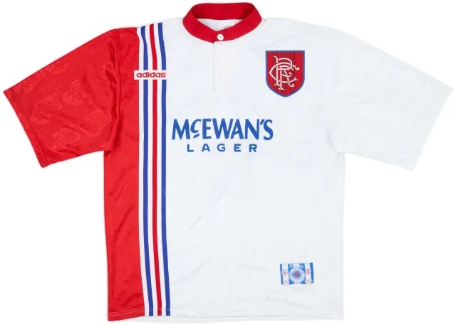 adidas Rangers Mens SS Away Shirt 1996/97