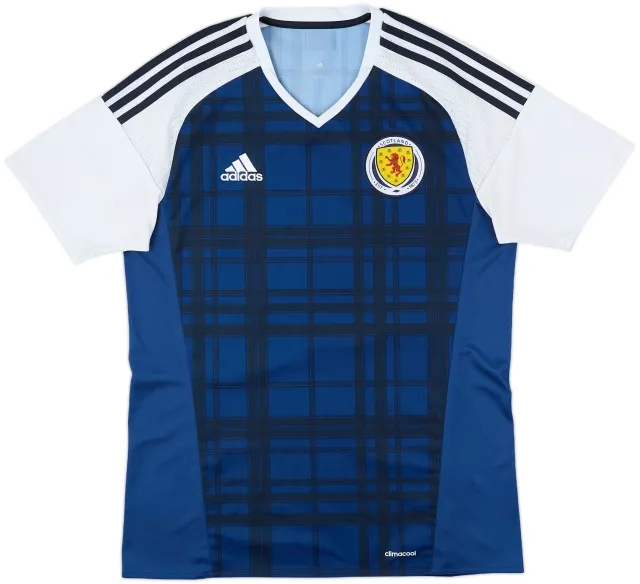 adidas Scotland Mens SS Home Shirt 2015