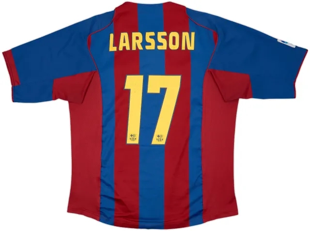 Nike Barcelona Mens SS Home Shirt 2004/05