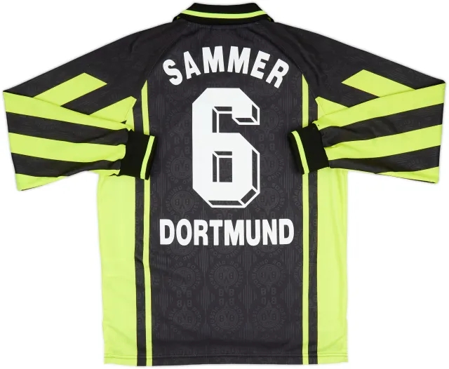 Nike Borussia Dortmund Mens LS Away Shirt 1996/97