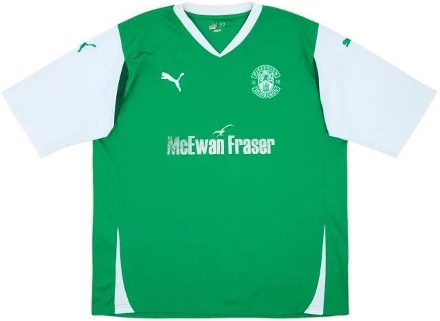 LeCoqSportif Hibernian Mens SS Home Shirt 2009/10