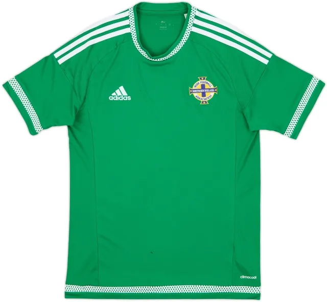 adidas Northern Ireland Mens SS Home Shirt 2015