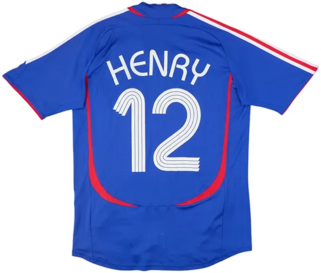adidas France Mens SS Home Shirt 2006