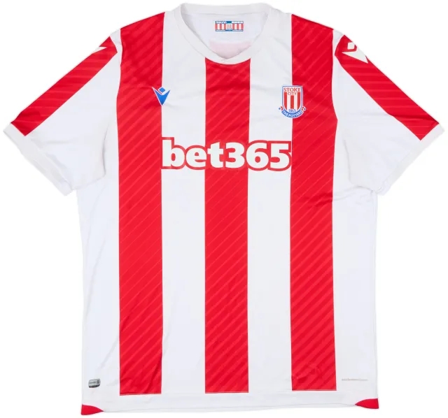 Macron Stoke City Mens SS Home Shirt 2019/20
