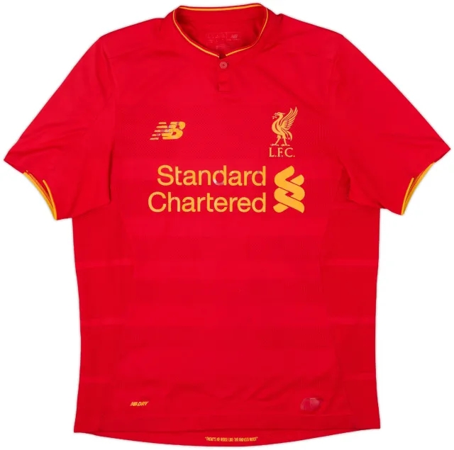 NewBalance Liverpool Mens SS Home Shirt 2016/17