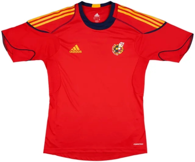 2010-11 Spain adidas Formotion Training Shirt - 8/10 - (M/L)