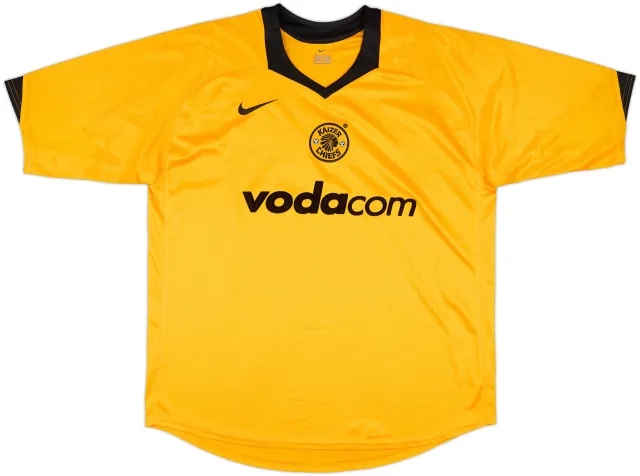 Nike Kaizer Chiefs Mens SS Home Shirt 2004/05