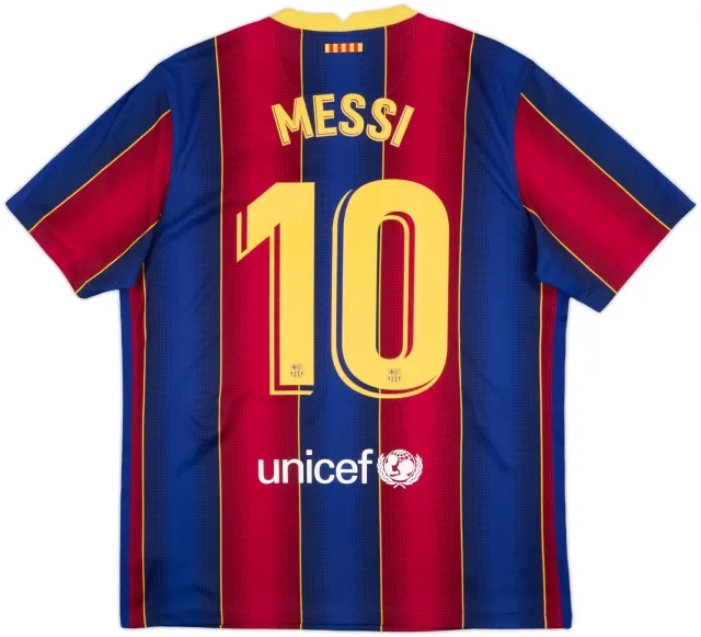 Nike Barcelona Mens SS Home Shirt 2020/21
