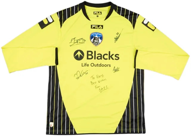 Fila Oldham Athletic Mens LS Goalkeeper Home Shirt 2013/14