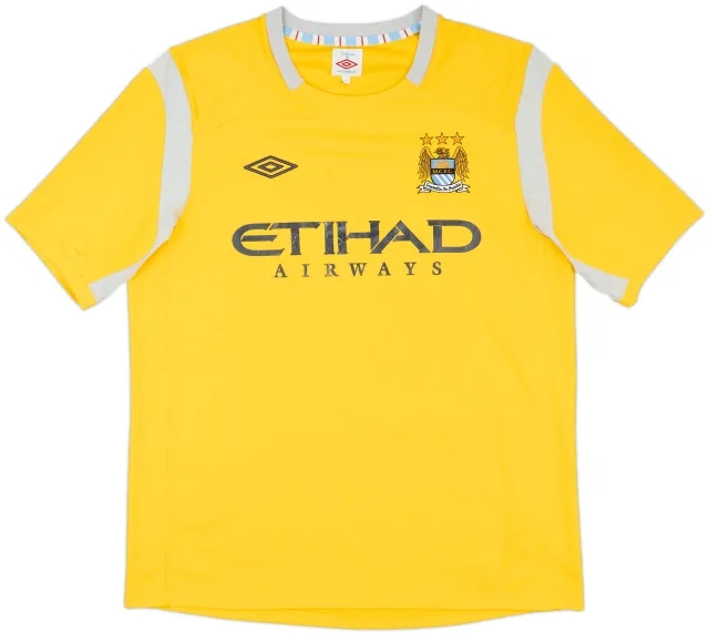 Umbro Manchester City Mens SS Home Shirt 2010/11