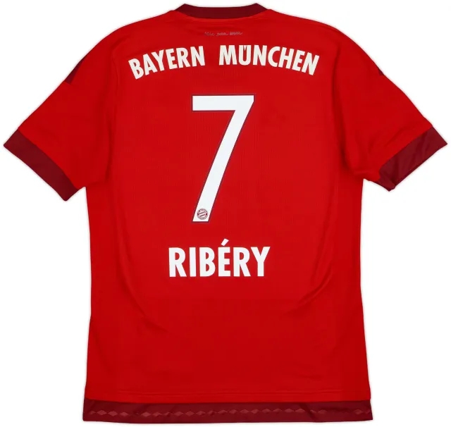 adidas Bayern Munich Mens SS Home Shirt 2015/16