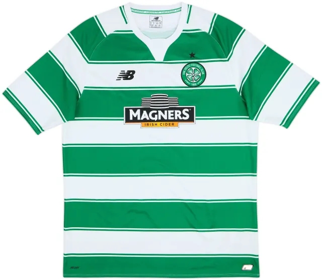 NewBalance Celtic Mens SS Home Shirt 2015/16