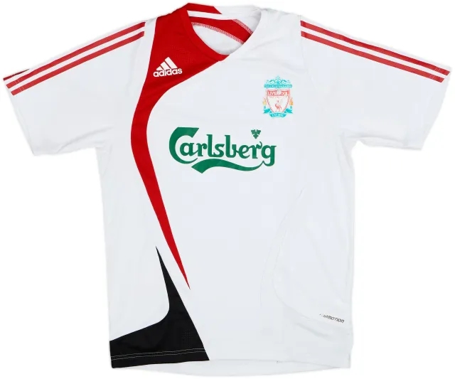 adidas Liverpool Mens SS Home Shirt 2007/08