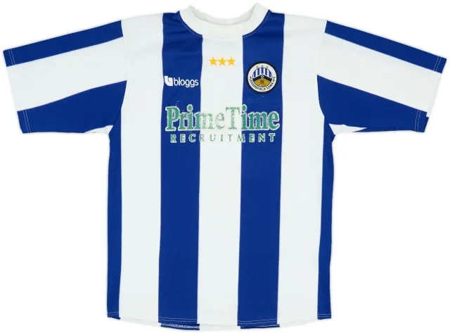 Home Huddersfield Town Mens SS Home Shirt 2001/02