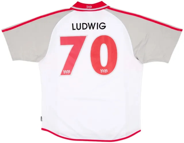 adidas Stuttgart Mens SS Home Shirt 2000/02