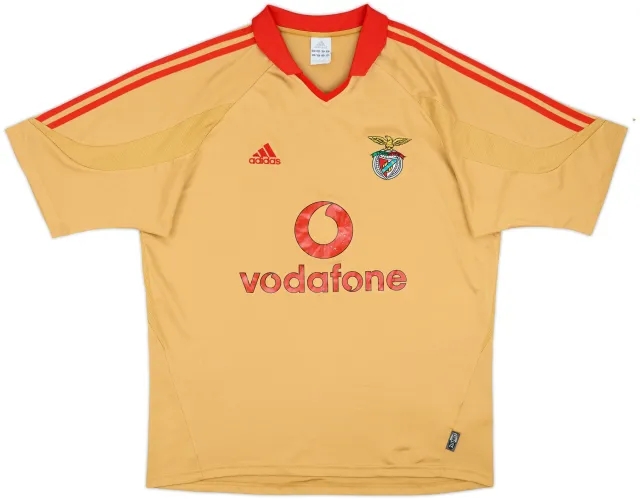 adidas Benfica Mens SS Away European Shirt 2004/05
