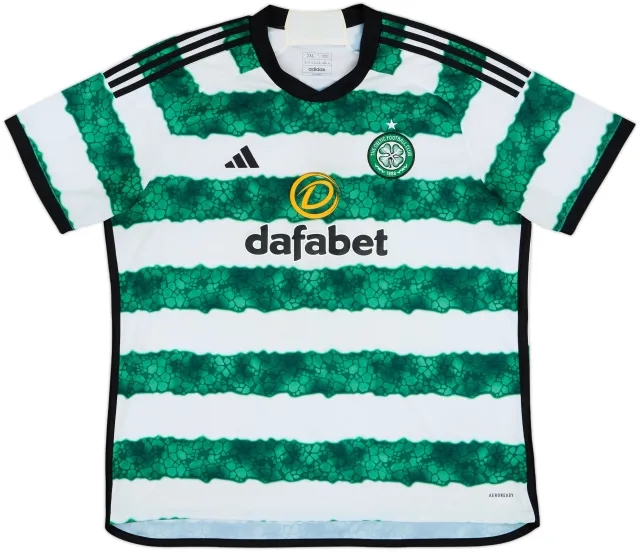 adidas Celtic Mens SS Home Shirt 2023/24