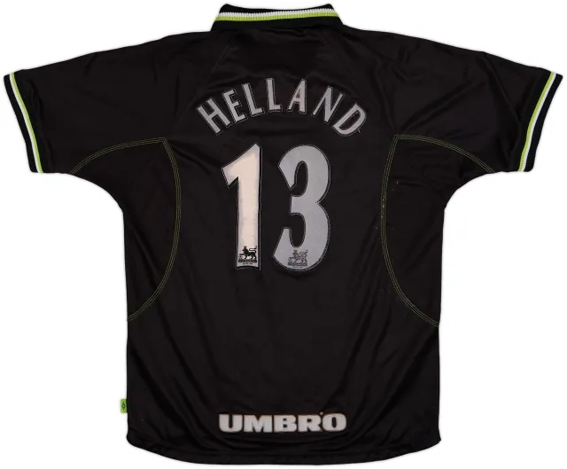 1998-99 Manchester United Third Shirt Helland #13 - 5/10 - (L)
