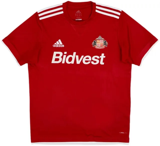 adidas Sunderland Mens SS Home Shirt 2013/14