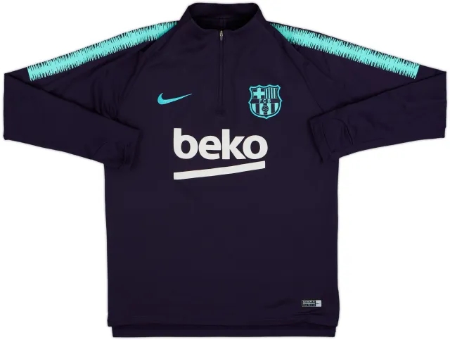 Nike Barcelona Mens SS Home Shirt 2018/19