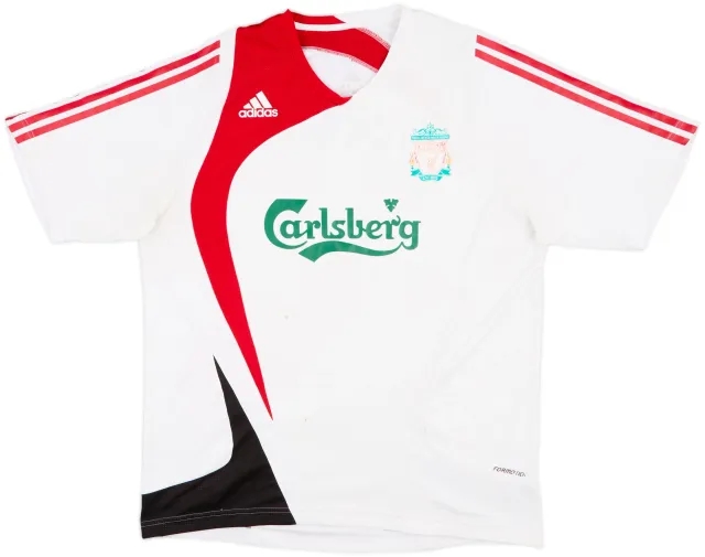 adidas Liverpool Mens SS Home Shirt 2007/08