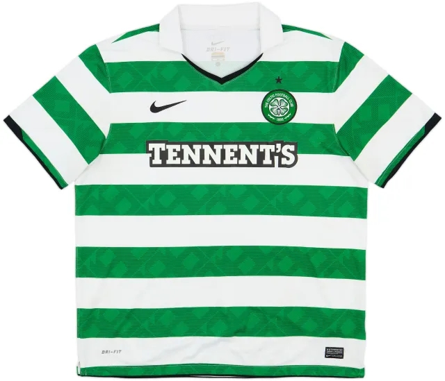 Nike Celtic Mens SS Home Shirt 2010/12