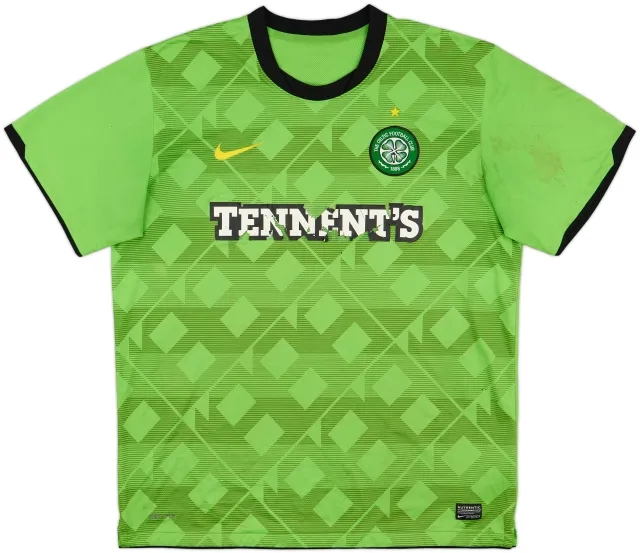 Nike Celtic Mens SS Away Shirt 2010/11