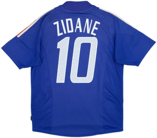 adidas France Mens SS Home Shirt 2002