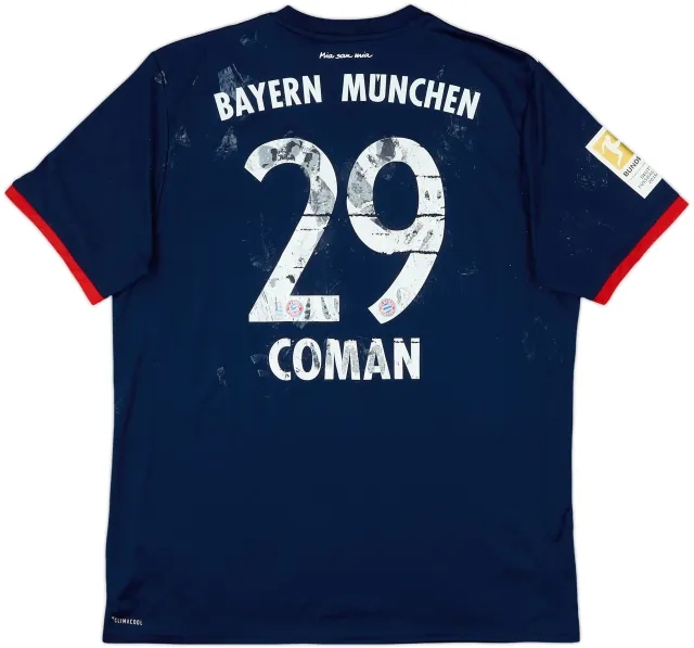 adidas Bayern Munich Mens SS Away Shirt 2017/18