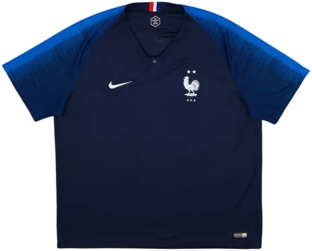 Nike France Mens SS Home Shirt 2018
