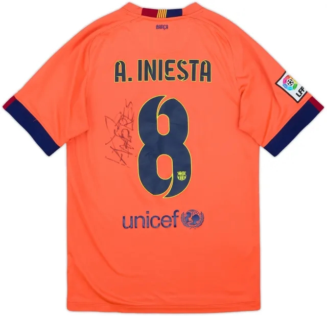 Nike Barcelona Mens SS Away Shirt 2014/15