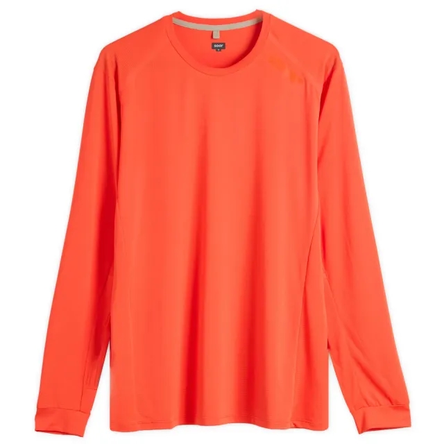 Soar Men's LS Tech T-Shirt Orange