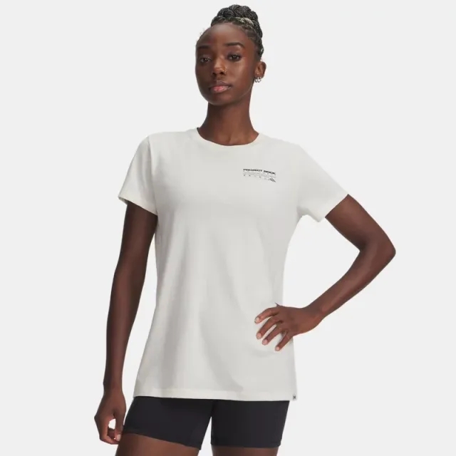 Project Rock Graphic Women's Short Sleeve Stone / Black L