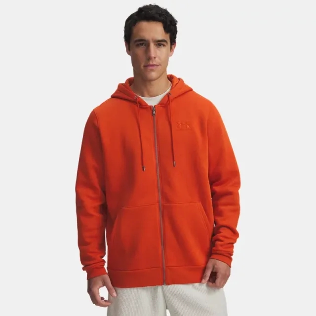 Under Armour  Icon Fleece Men's Full-Zip Hoodie Surplus Orange / Surplus Orange L