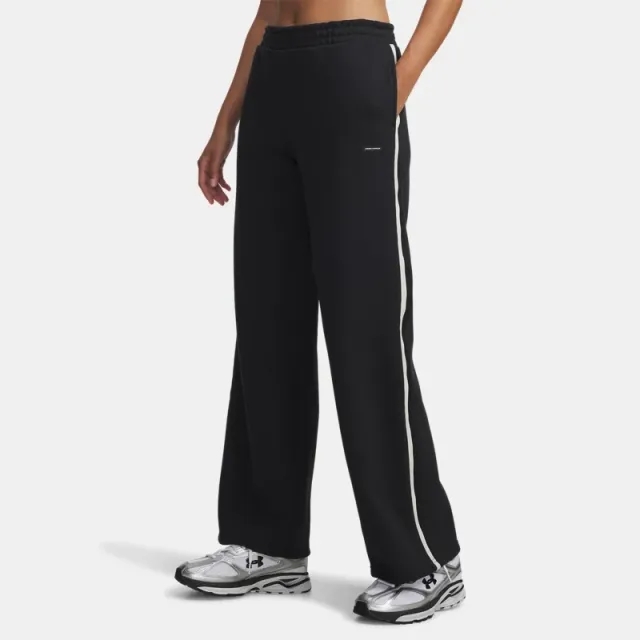 Under Armour  Icon Heavyweight Fleece Women's Puddle Pants Black / White L