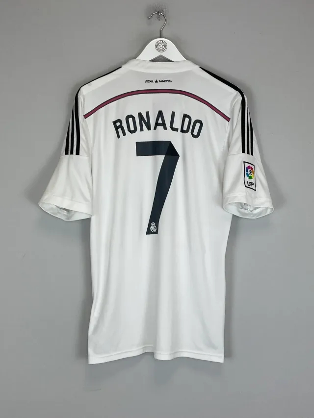 2014/15 REAL MADRID RONALDO #7 HOME SHIRT (L) ADIDAS, Cult Kits
